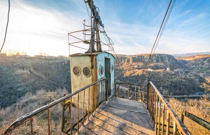 Chiatura tour Urbex Cable car abandoned places Georgia Camp Caucasus (1)