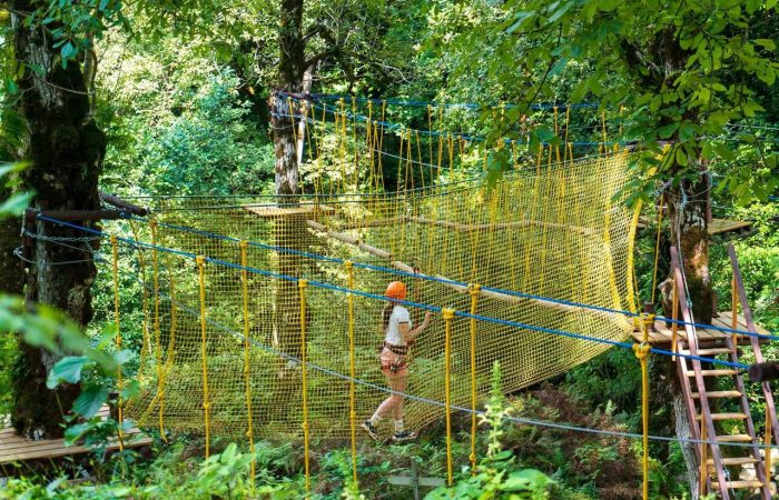 Mtirala georgia adjara hiking camp caucasus tours