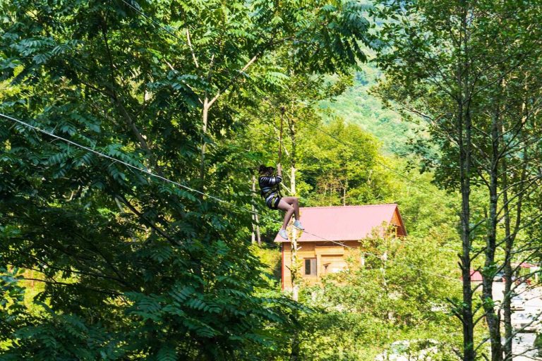 Mtirala georgia adjara hiking camp caucasus tours