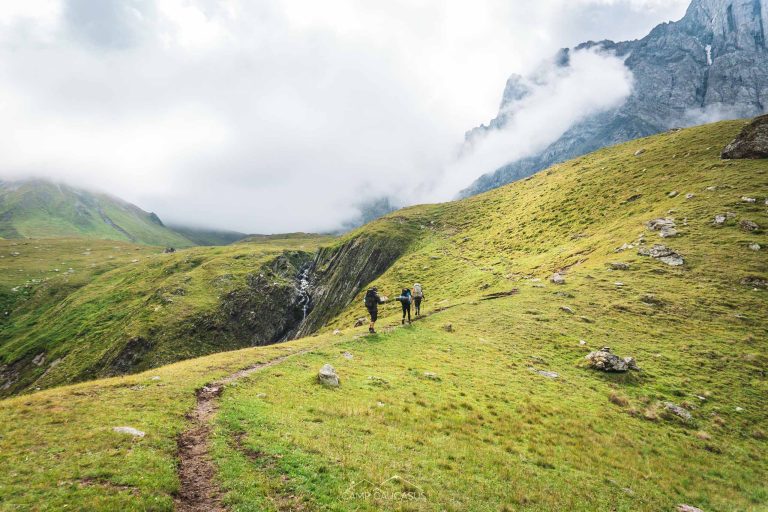juta valley kazbegi hiking tour camp caucasus adventure self guided