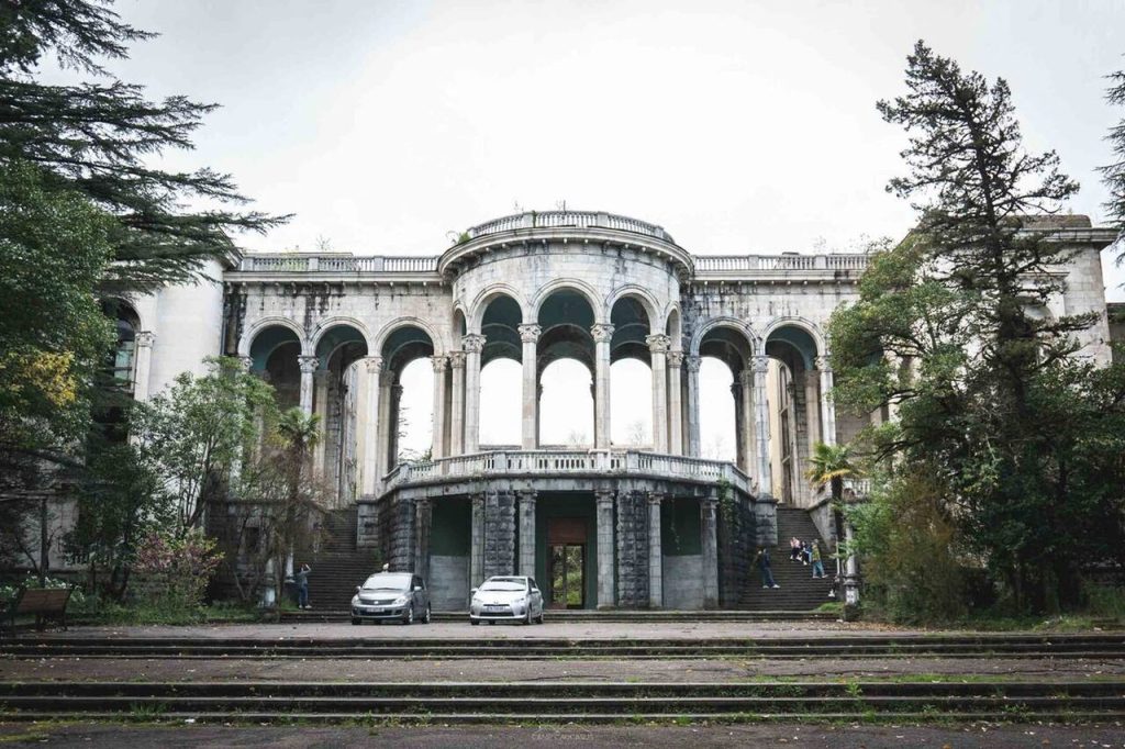 medea sanatourium at tskaltubo sanatoriums urbex soviet tour