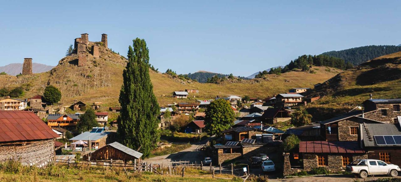 tusheti georgia tush houses caucasus mountains villages gruzija
