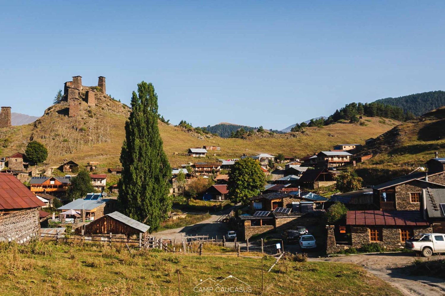 tusheti georgia tush houses caucasus mountains villages gruzija