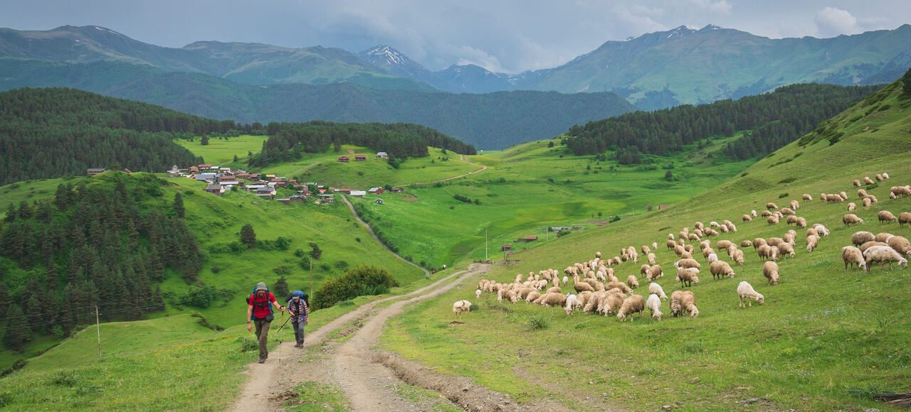 tusheti tour shenako self guided camp caucasus hiking