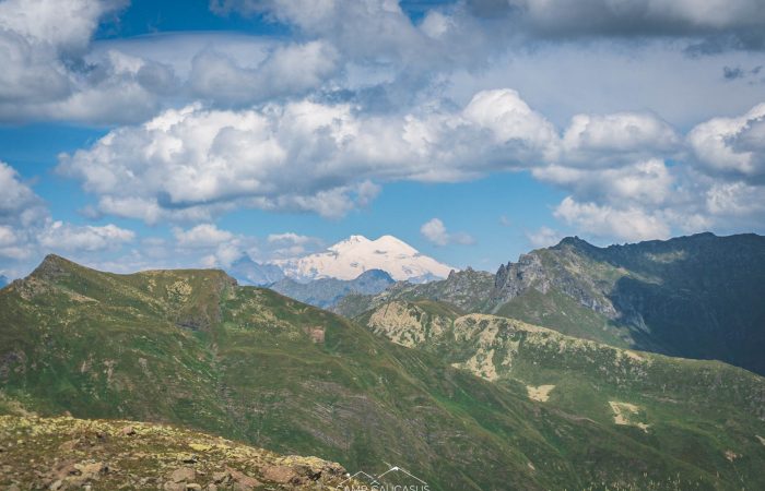 Trekking past alpine lakes on the Tobavarchkhili route in Western Georgia