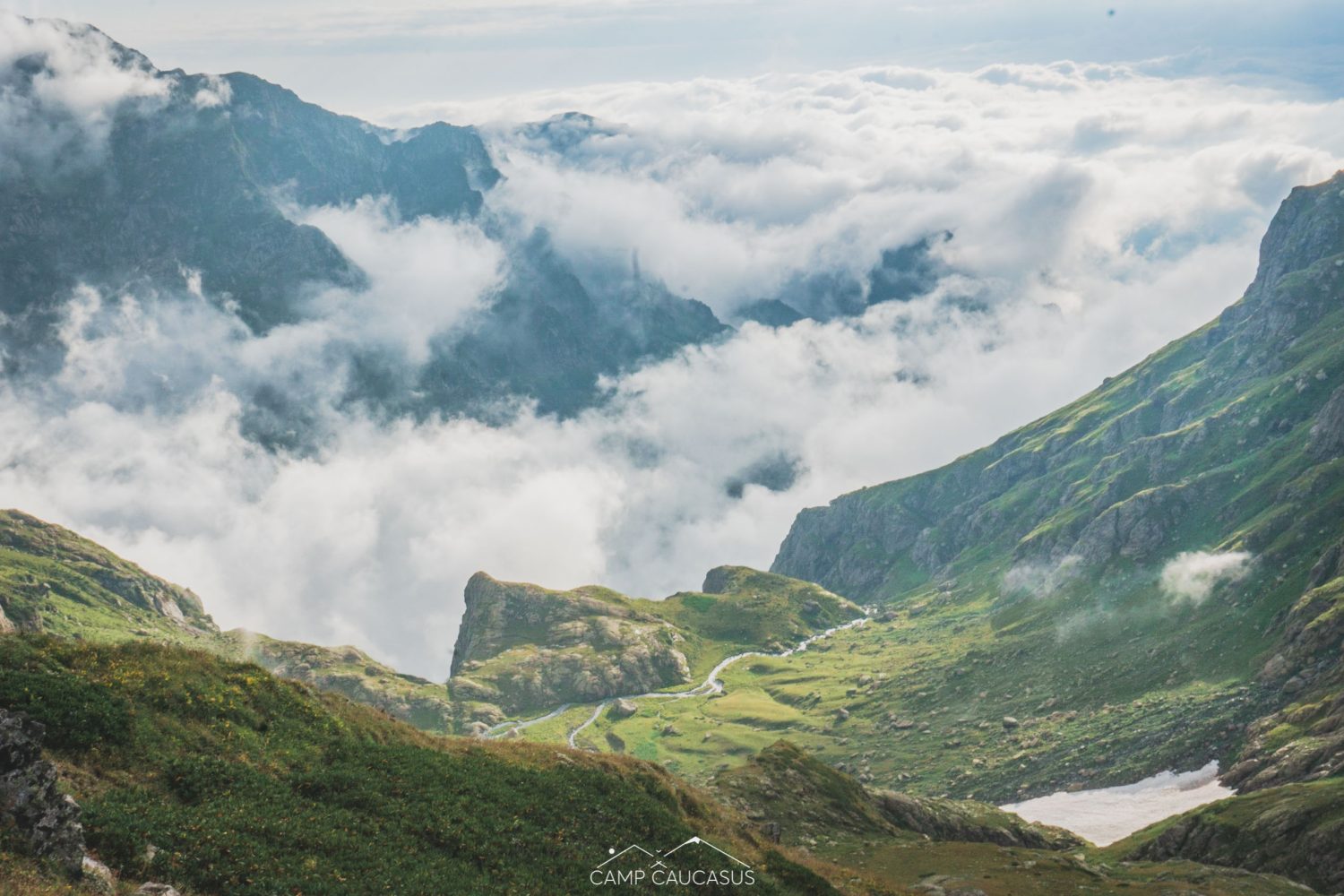Wilderness highlands of Tobavarchkhili in Georgia's west