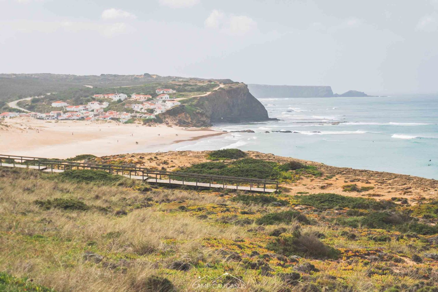Fisherman’s Trail along cliffs from Aljezur to Arrifana on Portugal’s coast.