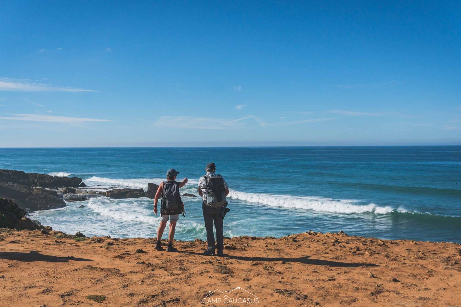 coastal cliffs along the Fisherman’s Trail from Porto Covo to Vila Nova de Milfontes.