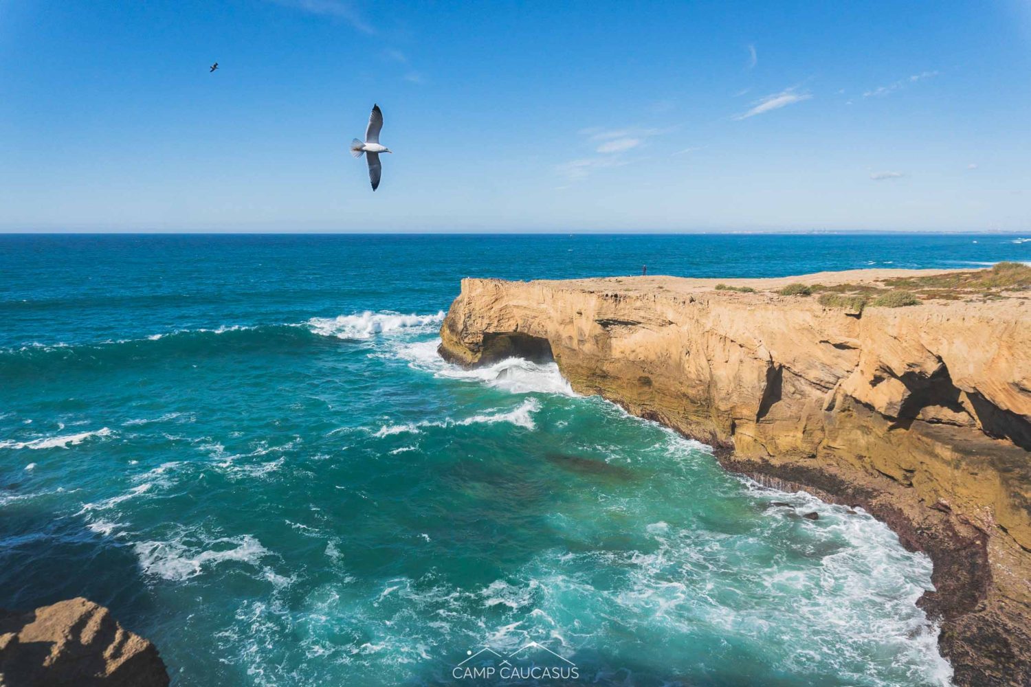 Cliffside trail along the Fisherman’s Trail from Porto Covo to Vila Nova de Milfontes.
