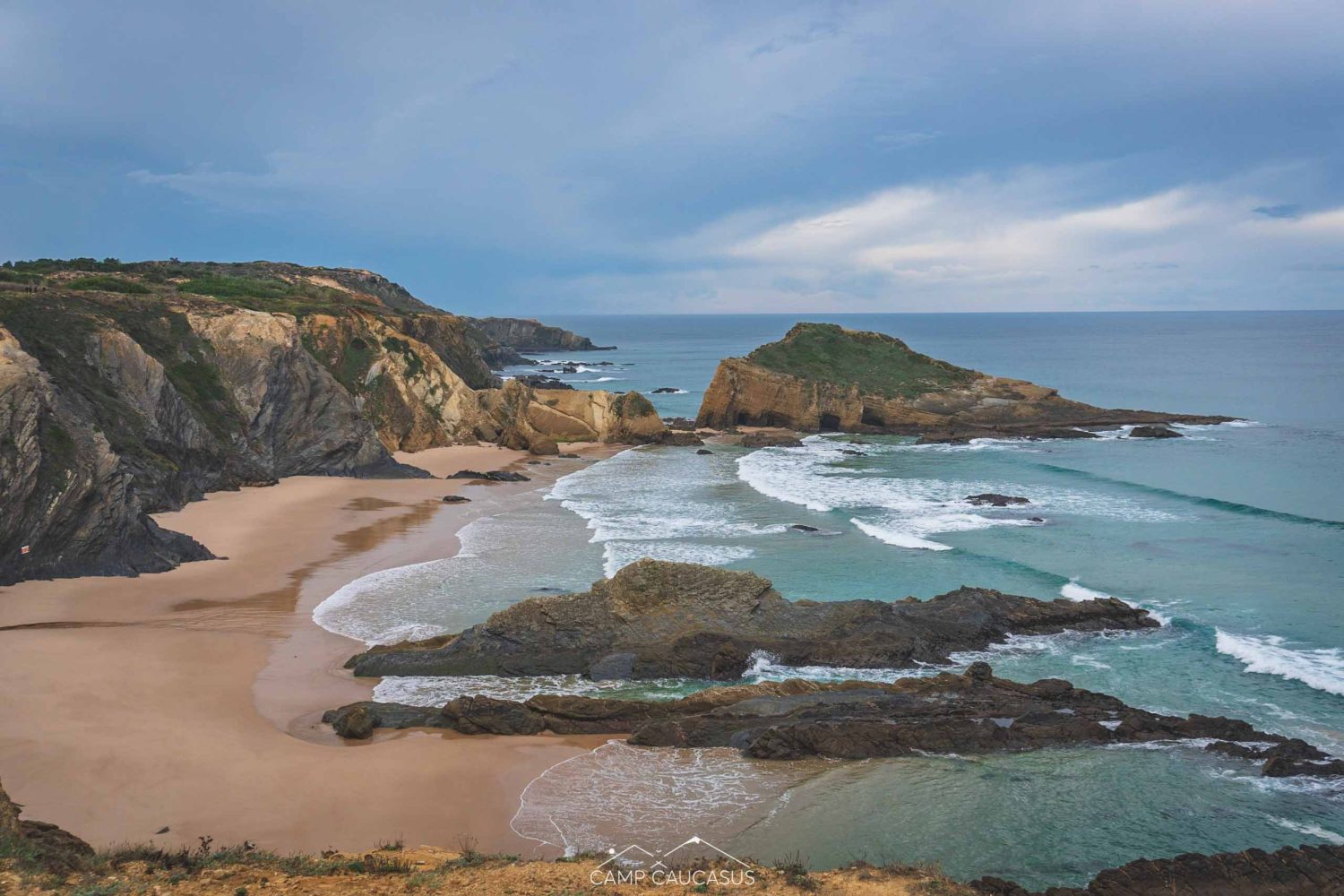 Fisherman’s Trail path along cliffs from Zambujeira do Mar to Odeceixe.