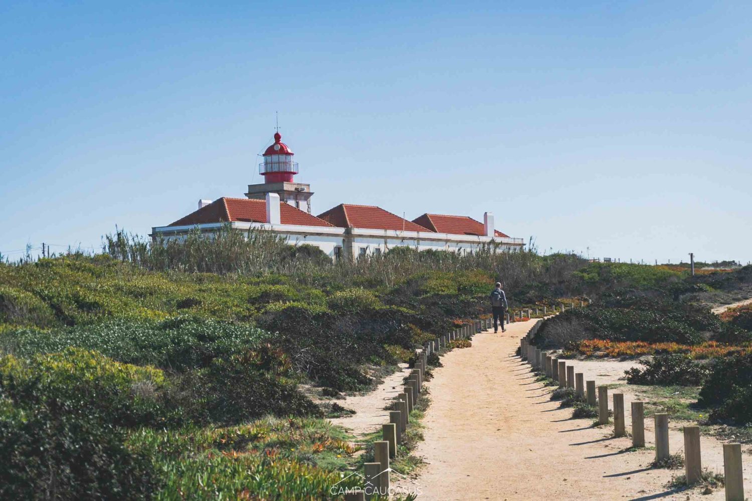 Lighthouse along the Fisherman’s Trail on Portugal’s Alentejo coast.
