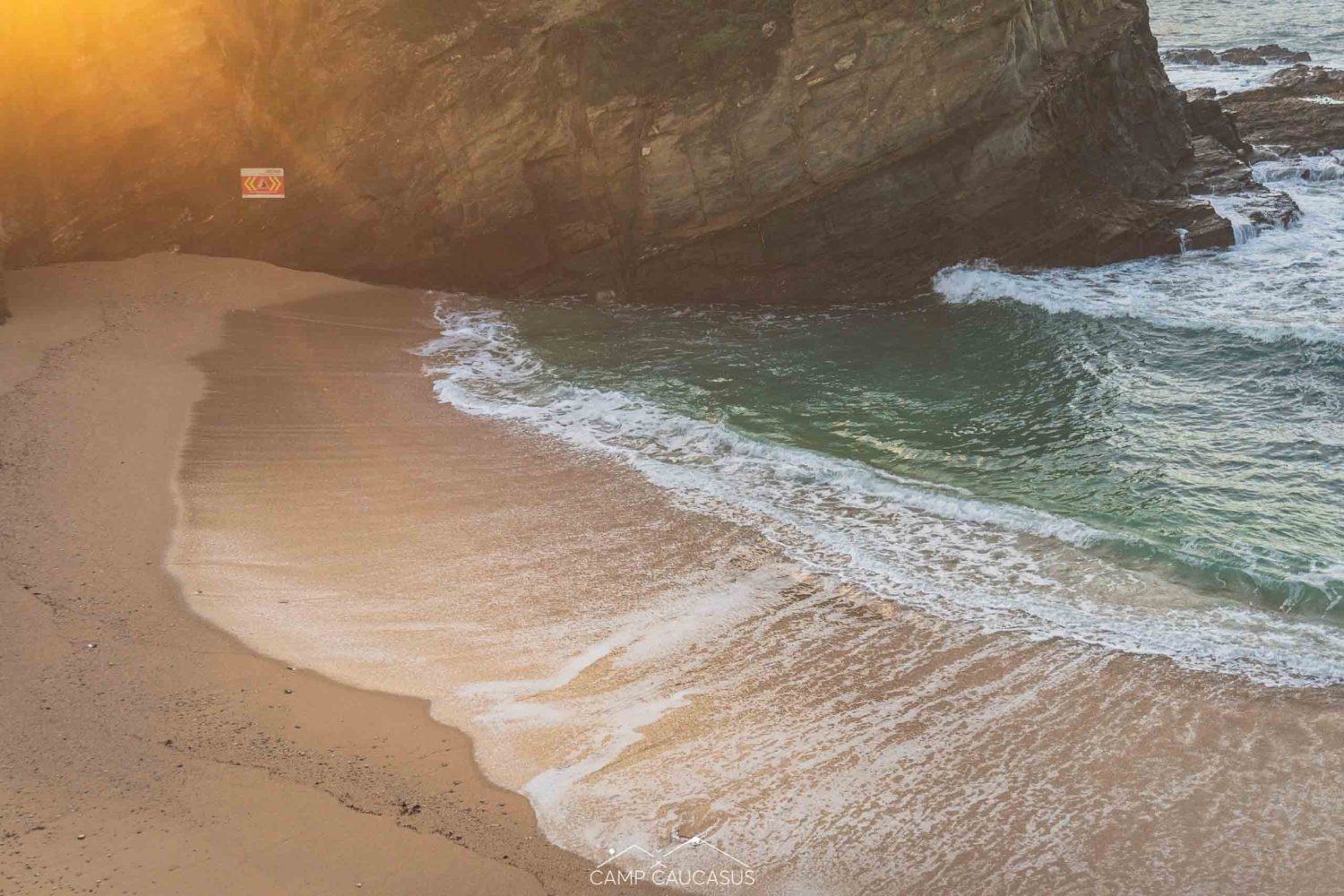 Sunrise over Porto Covo Beach on the Fisherman’s Trail in Portugal.