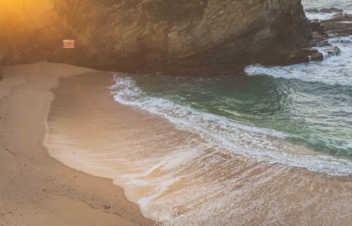 Sunrise over Porto Covo Beach on the Fisherman’s Trail in Portugal.
