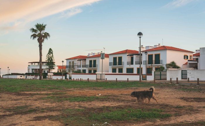 Fisherman’s Trail passing through Porto Covo town on Portugal’s Alentejo coast.