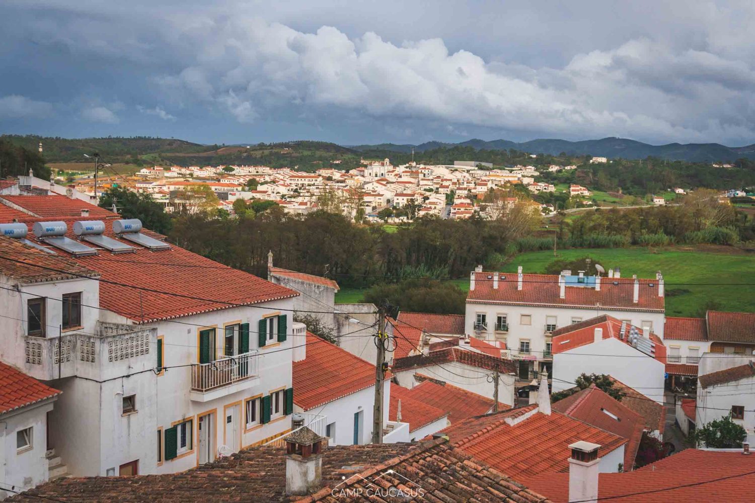 Fisherman’s Trail passing through Aljezur town in South Portugal’s Algarve region.