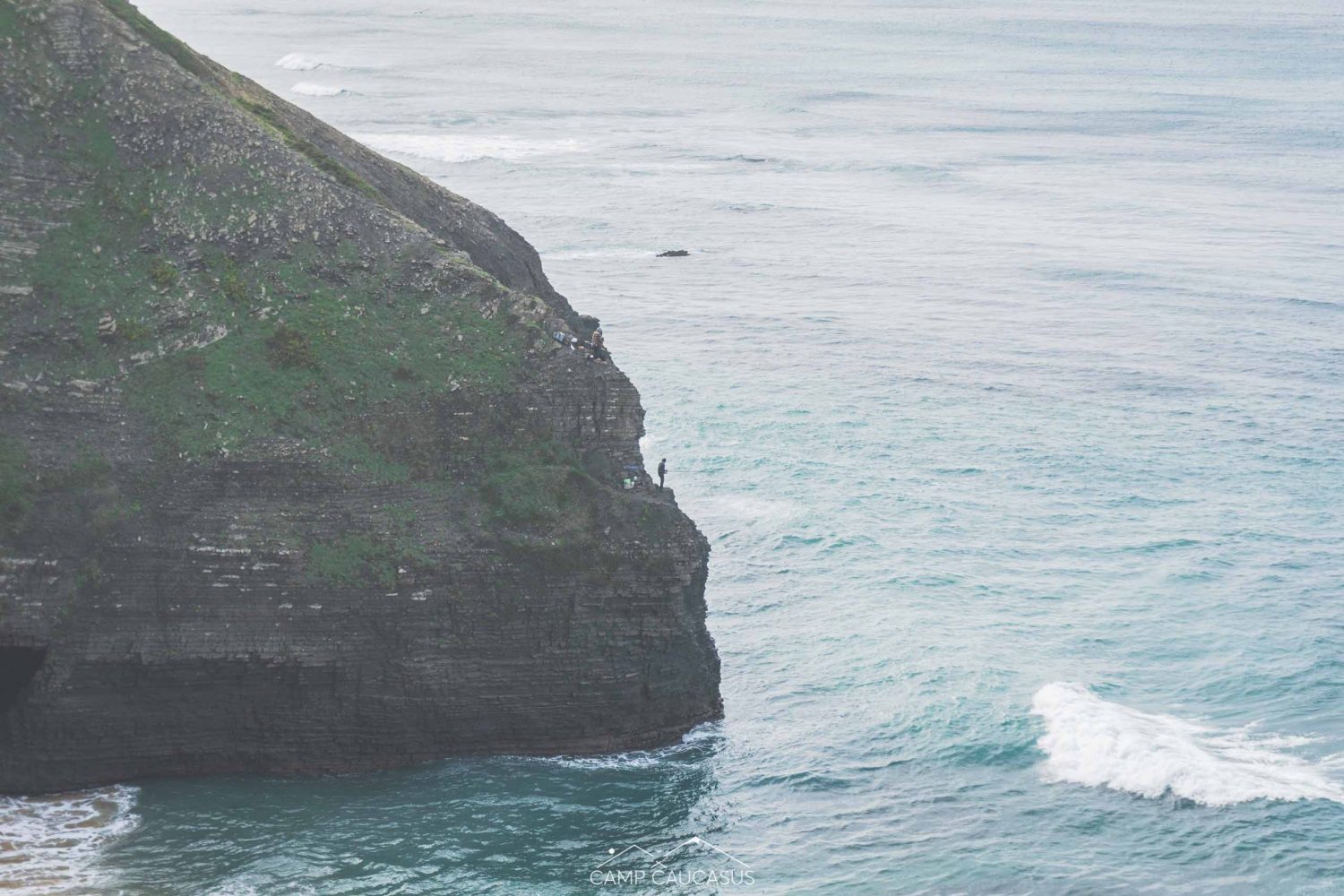 Coastal viewpoint along the Fisherman’s Trail near Arrifana, Algarve, Portugal.